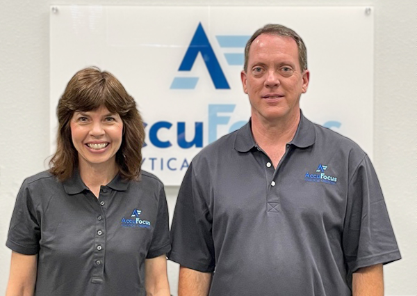AccuFocus Analytical Founders Linda and Ken Tylor